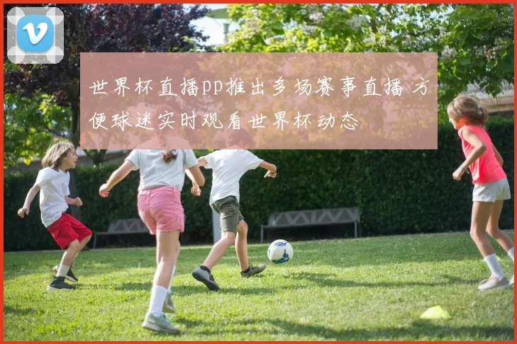 世界杯直播pp推出多场赛事直播 方便球迷实时观看世界杯动态