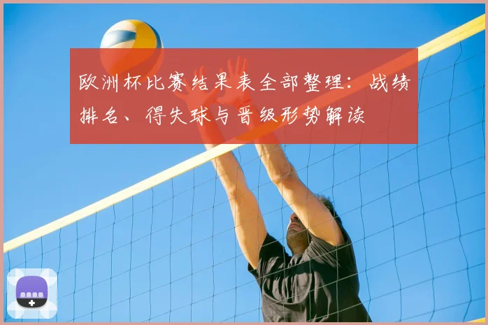 欧洲杯比赛结果表全部整理：战绩排名、得失球与晋级形势解读